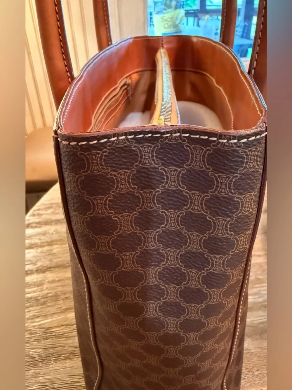 Celine Triomphe Macadam Tote Bag!! - Picture 10 of 16